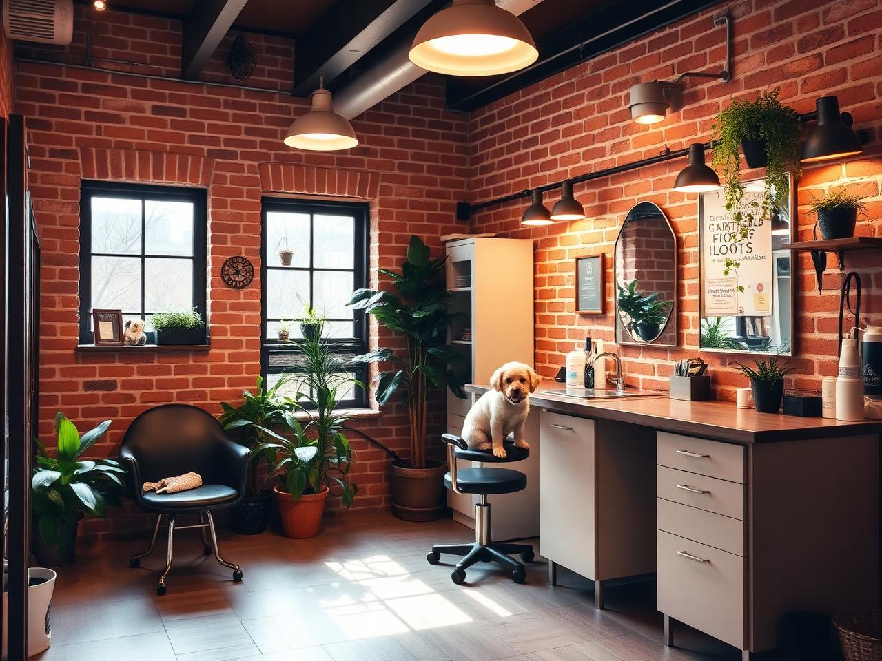 Inside the Red Rover grooming salon